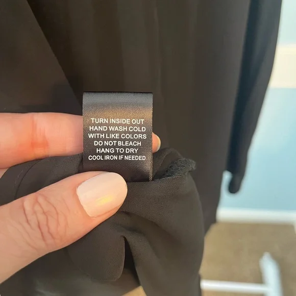 Workshop Republic Clothing Black Ruffled Blouse - Picture 8 of 8